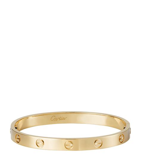 cartier love yellow gold cuff with one diamond|original cartier love bracelet price.